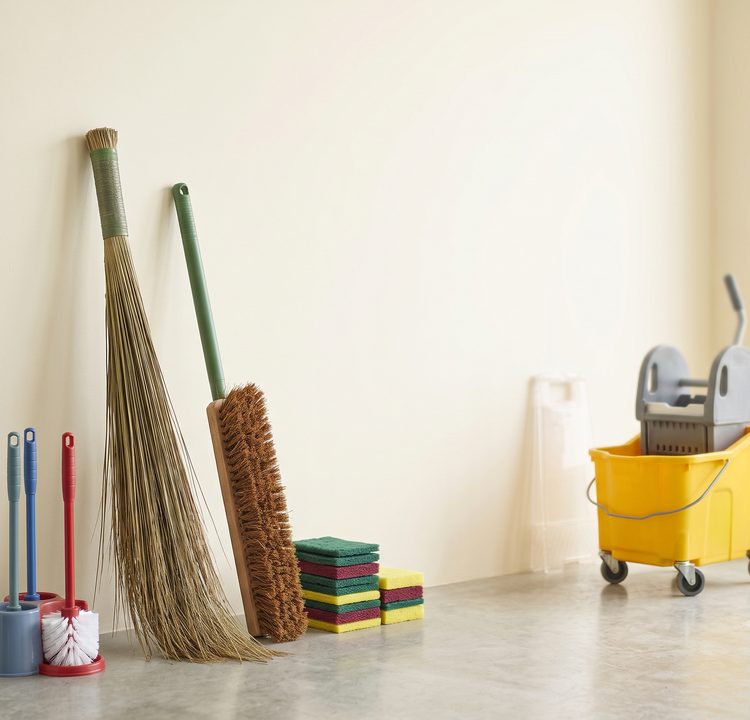 Home Soft and hard brooms, cleaning brushes and scrubbing pads